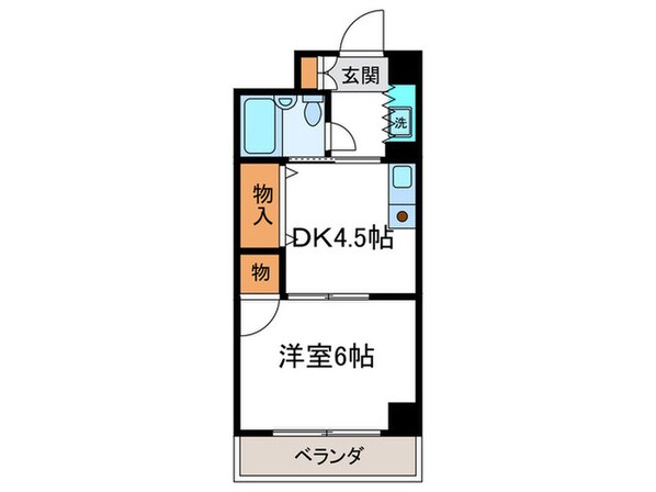 グリ－ンヒルⅡの物件間取画像